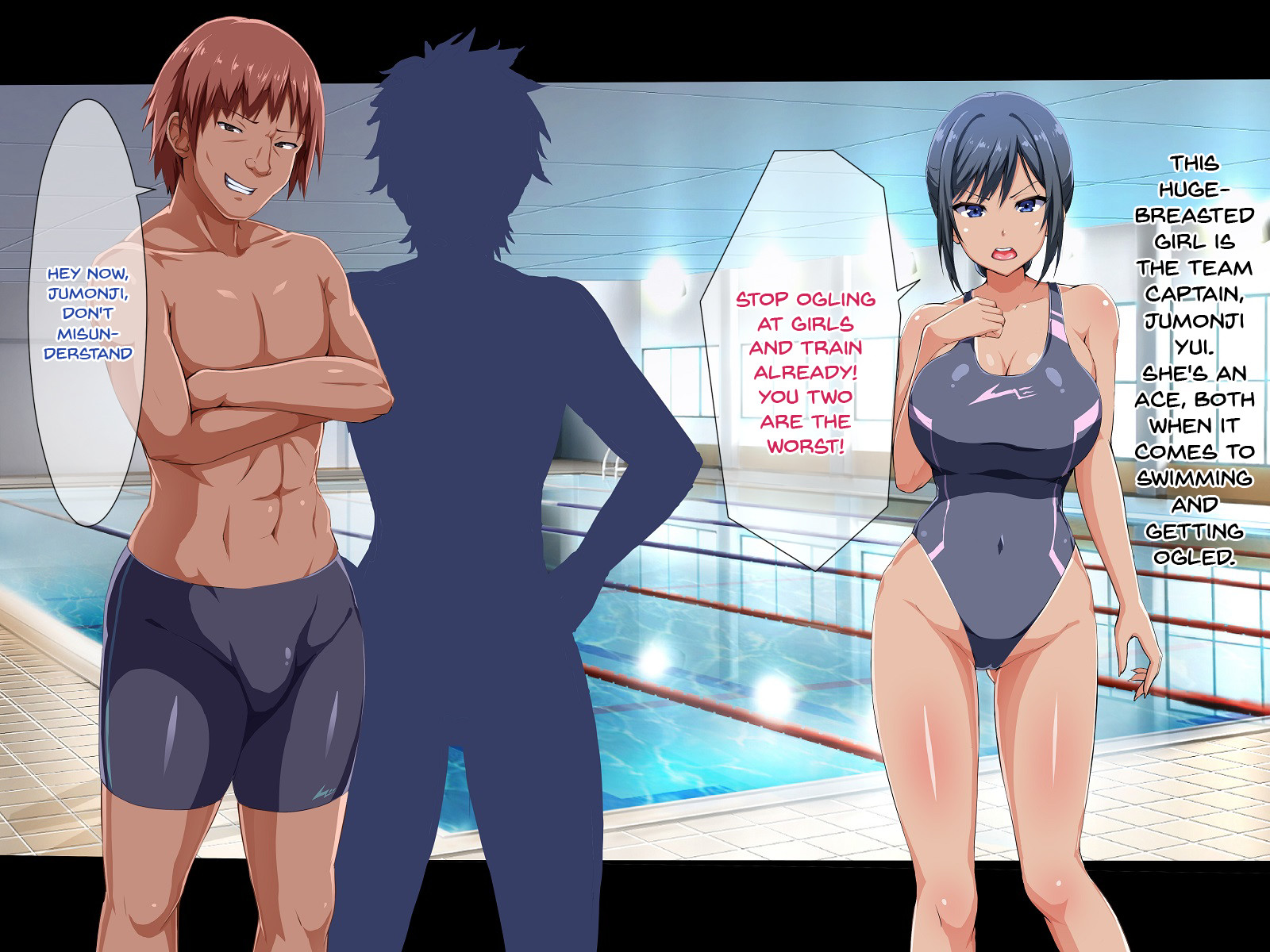 Hentai Manga Comic-Swimming Practice - A Story About My Girlfriend Getting Fucked By Another Man While Wearing Her Swimsuit-Read-6